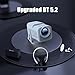 [Netflix-Licensed] Magcubic Mini Projector with Wifi and Bluetooth, Built-in Android 13, Portable Smart 1080P Projector with 4K Support, Auto Keystone, Voice Control, HY320 NTV (White)