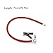 BEIYINAI Bicycle Tyre Tire Hand Inflator Replacement Hose Tube Rubber Tool Bicycle Chain Oil Brake Rear Cycling Mountain Bikes Pedal Hand Handlebar Basket LED Safety Warning Light