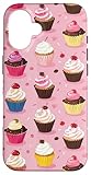 Cupcake Pattern Baking Baker Pink Case For Iphone 16