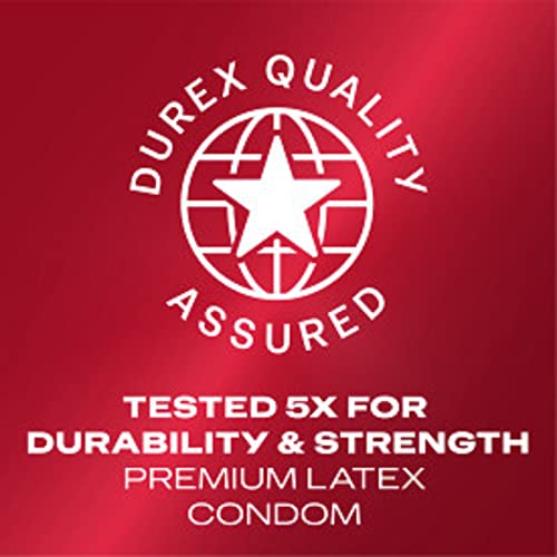 Durex Extra Sensitive Lubricated Ultra Thin Premium Condoms, Close Fit, 12 Ct, FSA/HSA Eligible, Discreet Packaging