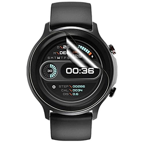 Image of FCS | Pack of 5 | Smartwatch Screen Guard for Fastrack Xtreme Pro with 3.6 cm | Edge to Edge Coverage | Ultrathin 0.125mm 9H anti shock flexible Watch screen protector TPU membrane
