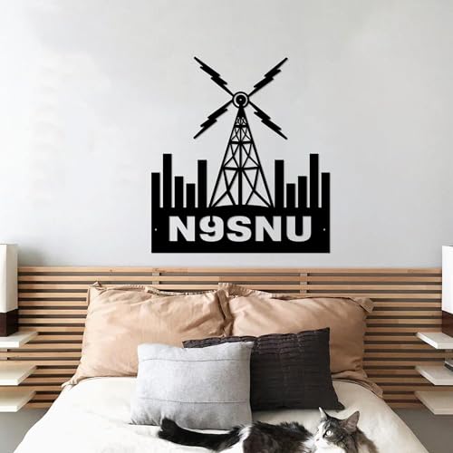 Luxury Personalized Ham Radio Sign, Custom Call Sign, Amateur Operator Gift, Unique Call Sign Diamond, Ham Radio Gifts, Amateur Radio Gifts, Call Sign for Ham Radio Lovers, Radio Station 2