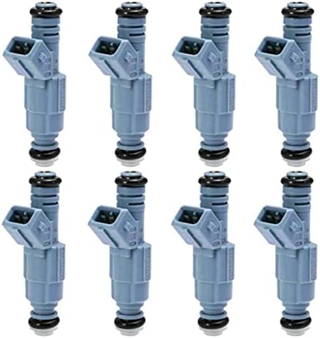 24lb 8 PCS 250cc 4 Hole Fuel Injectors Compatible with Pontiac F250 F350 E250 7.5L 460ci V8