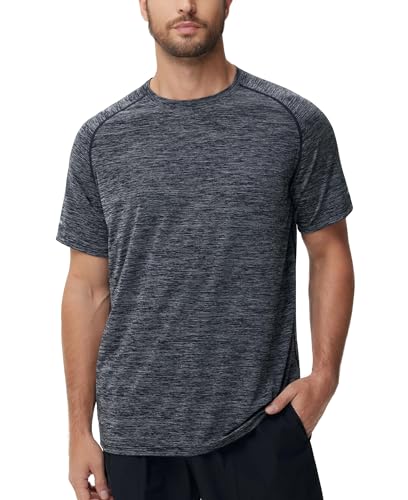 Men's Ice Silk Cooling Gym T-Shirt UPF 50+