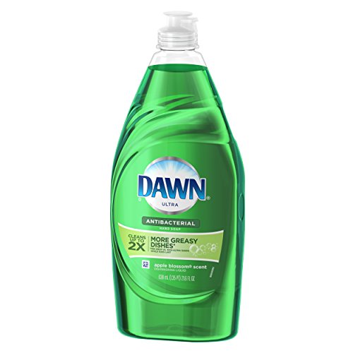 image for Dawn Ultra Dishwashing Liquid Dish Soap, Antibacterial Apple Blossom, 