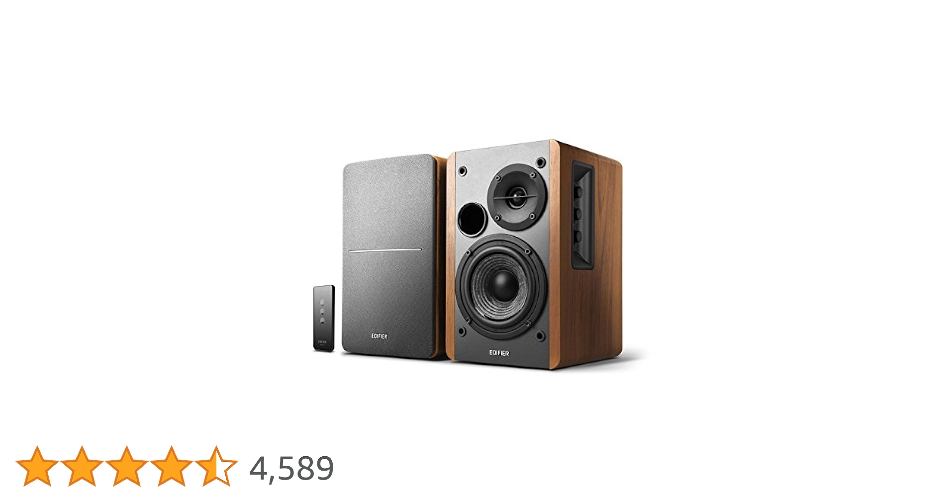 スピーカー・ウーファー Edifier R1280T Amazon.com: Edifier R1280T Powered Bookshelf Speakers - 2.0