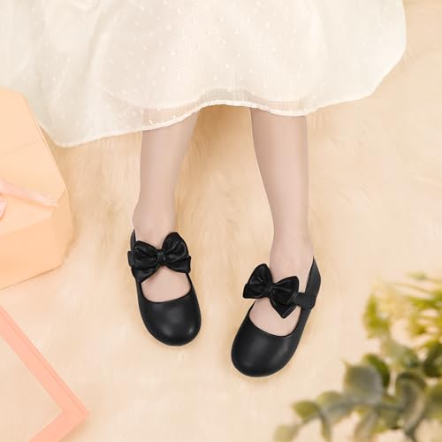 Image of PANDANINJIA Toddler Dress Shoes Flower Girls Ballet Flats
