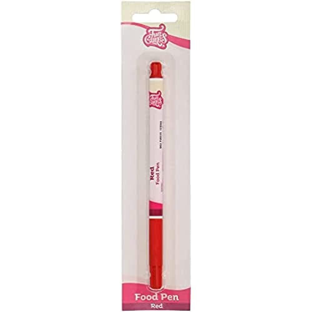 Funcakes Red Edible Food Pen