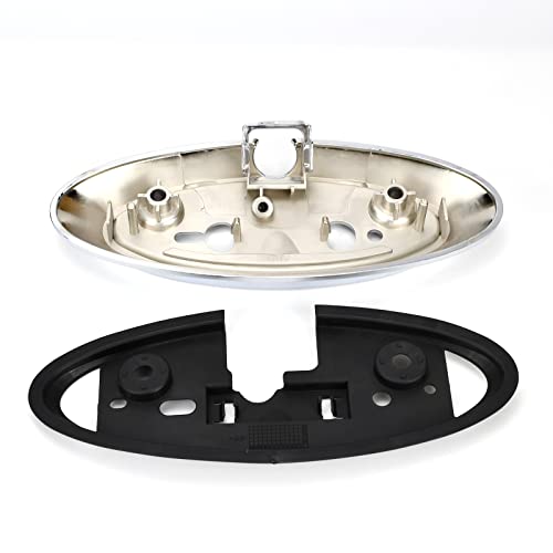 Image of AL3Z-19H511-A Tailgate Back Up Camera Housing Bezel and Emblem for F250 F350 Ford F150 2009-2014 with Chrome Color AL3Z19H511A