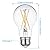 TORCHSTAR A19 LED Filament Light Bulbs Dimmable, 7W 800LM, 60W Equivalent, LED Vintage Light Bulbs, 2700K, E26 Base, UL & ES, Classic Clear Glass, LED Edison Light Bulb for Home, Pack of 6