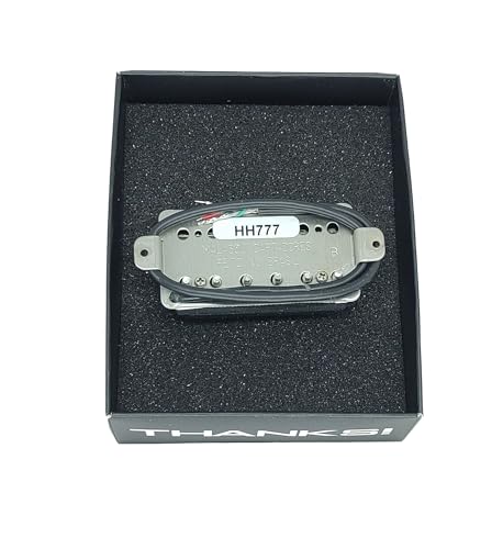 Captador Malagoli HH777 preto para ponte guitarra - assinatura Henry Ho - Alnico 5