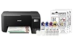 Ink Experts Dye Sublimation A4 Printer Bundle - Windows Compatible with Epson ET2860 Series inc. Printer and Inktec Sublinova Inks