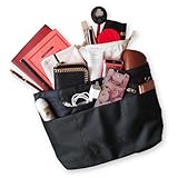 C two Q バッグインバッグ インナーバッグ 軽量 自立 大容量 収納 バッグ レディース メンズ (S, 02.ブラック)