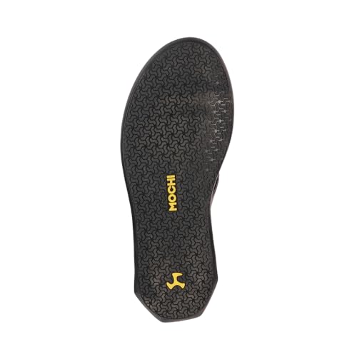 Image of Mochi Men Leather Dual-Tone Slip-On Casual Slippers (16-998)