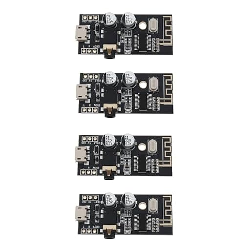 YINETTECH Módulo Reproductor de Audio MP3 Inalámbrico Bluetooth 4.2 USB MH-M28 de 5 V con Puerto de Audio de 3,5 Mm (4 Unidades) | Ya disponible en tu tienda friki favorita! En mundofriki.es! YINETTECH Módulo Reproductor de Audio MP3 Inalámbrico Bluetooth 4.2 USB MH-M28 de 5 V con Puerto de Audio de 3,5 Mm (4 Unidades) | Ya disponible en tu tienda friki favorita! En mundofriki.es!