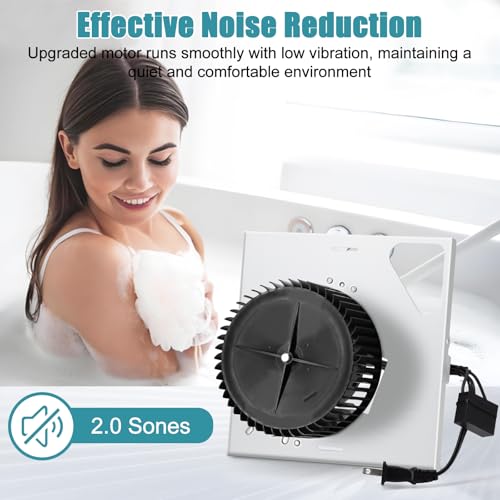 97015159 Motor Assembly, 676-D/2676f-A Replacement Fan Assembly for NuTone Broan 684-D/2684F-A, 676, 684NT-A, 683-C, DX90, 80RDF, 80RDB, NT080C, HD50 Bathroom Exhaust Fan, S97015159 Replacement Motor by Criditpid - Used condition - Image 7