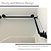 Simple Style Non-Slip Handrail-Complete Tool Kit, Attic Elderly Non-Slip Handrail Corridor Support Rods, Length 25～600cm (Size : 550cm)