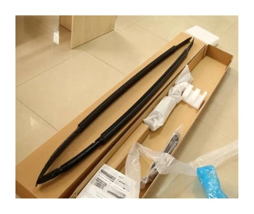 Barre de rail latérale de toit en aluminium noir pour Mitsubishi Outlander PHEV 2012-2022