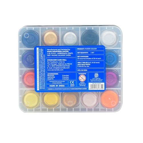 Image of Doms Poster Colours | Set of 20 Shades