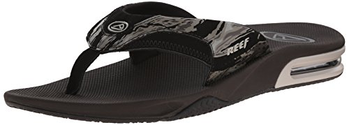 Reef Fanning Prints Army Camo, Infradito Uomo