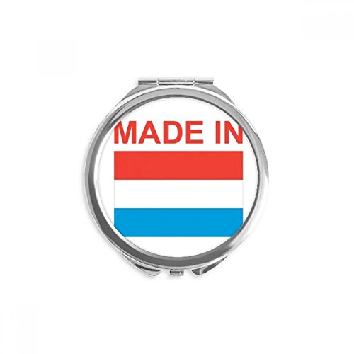 Miroir rond maquillage portable en terrasse ou au bureau avec design Luxembourg