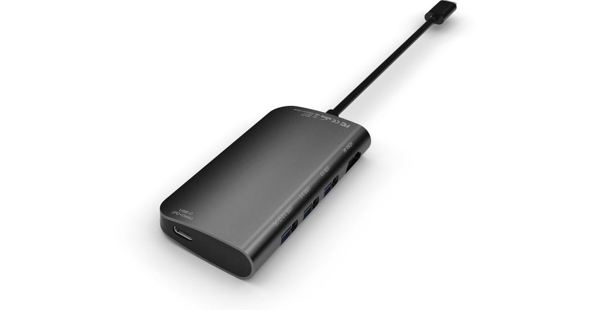 USB-C Video Hub 5 Port HDMI, Space Grey - Image 3