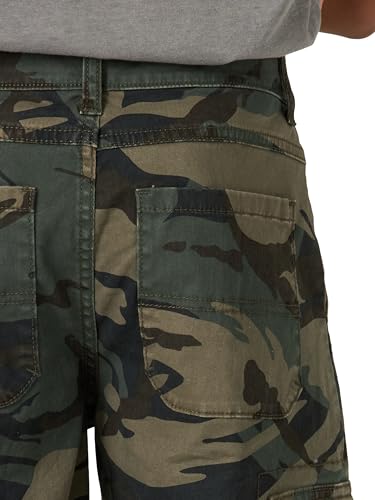 Wrangler Authentics Pantalón Corto Cargo clásico para niño de algodón 6
