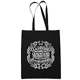  Planetee Sac Tote Bag Secrétaire De Direction Le mythe La Légende Noir  Sac caban en toile coton idée cadeau originale
