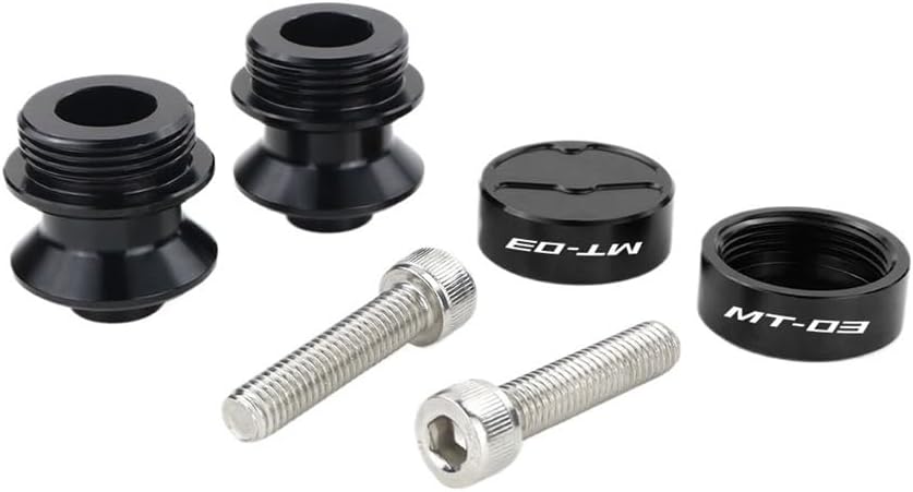 Swing Screw Sliders Spools for MT-01 MT-03 MT-09 MT-10 MT-25 FJ-09 FZ-09 700 Motorcycle Swingarm Spools Slider M6 Swing Arm Stand Screws