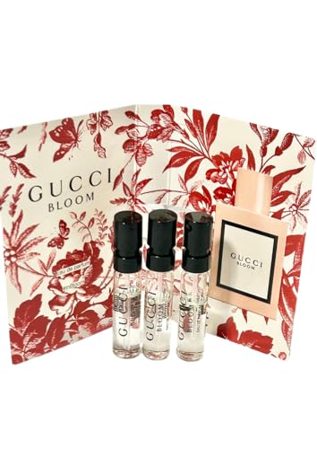 Gucci Bloom Sample Perfume Women EDP Spray 1.5 ml / 0.05 oz - set of 3 - Thumbnail 3