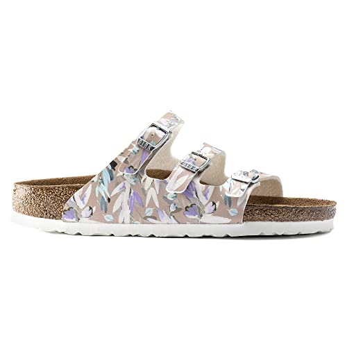Image of Birkenstock Florida Fresh Birko Flor Floral Fades Crystal Rose Sandals