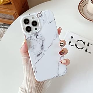 ZTOFERA Soft TPU Case for iPhone 13 Pro Max, Watercolour Marble Texture Case, Slim Lightweight Protective Bumper Cover for iPhone 13 Pro Max (6.7") - Pink