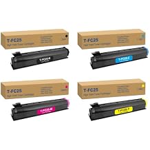 خرطوشة حبر T-FC25 أسود سماوي أرجواني أصفر ، T-FC25-Y T-FC25-M T-FC25-C T-FC25-K متوافق مع طابعة Toshiba e-Studio 2040c 2540c 3040c 3540c 4540c