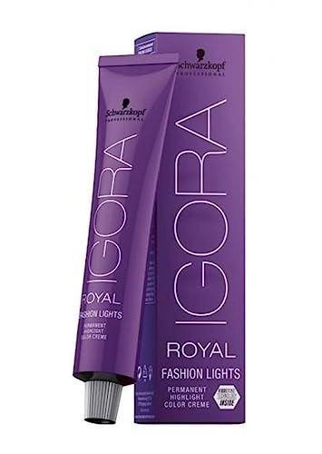 Schwarzkopf Professional Igora Royal Fashion Lights Hair Color, L-89, Red Violet, 2.1 Ounce