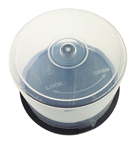 Image of Professional Empty CD DVD Box,BLU-RAY Storage Box Capacity of 50 CD and DVD Pack of 1