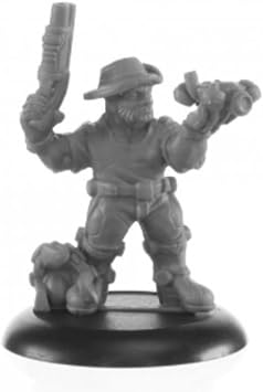 Mini - Reaper Bones USA 30030 Brom Grippon Gadgeteer Dwarf Artificer