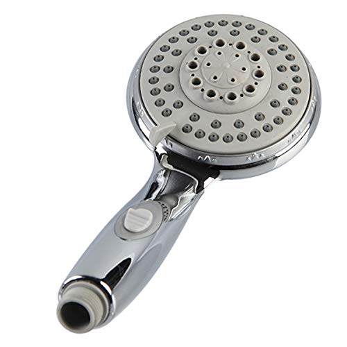 Topsale-ycld Multi-function ON/Off Switch Water Saving Shower Head with 5 Shower Modes Cover