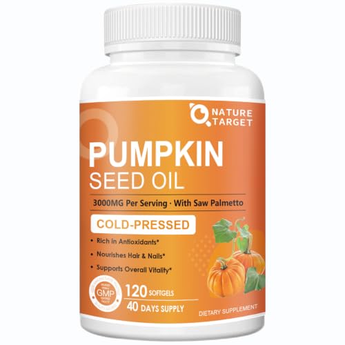 NATURE TARGET Pumpkin Seed Oil with Saw Palmetto
