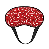 EHWENSK Ice Hockey (6) Sleep Mask Blackout Eye Cover with Elastic Band for Men or Women