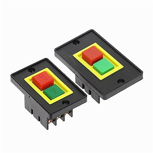 Interrupteur bouton-poussoir AC 380V 2KW QCS1 triphasé start stop