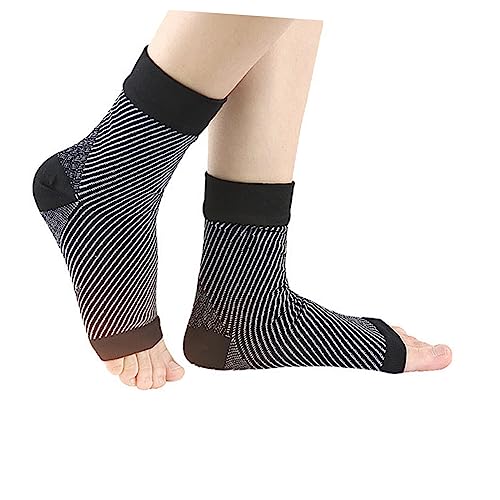 FOMIYES Comfortable Ankle Guards Ankle Support Socks for Men Pressure-made Size L/xl