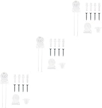 Garneck 3 Conjuntos De Controlador De Persiana De Rolo Cortinas De Janela Romana Kit De Sombra Romana Cortinas De Bloqueio Solar Cortina De Rolo Polia De Cortina De Rolo Acessórios De