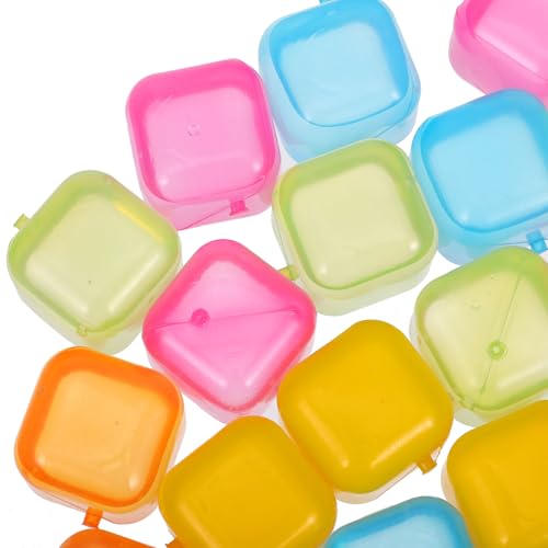 Molde para cubitos de hielo reutilizables de plástico 24 pcs miniatura 3