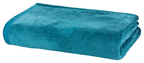 Preisvergleich Produktbild Moon Kuscheldecke Wohndecke Wolldecke 150x200 petrol