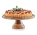 Royalty Art 4-in-1 Cake Stand with Dome, Cheese Board, Covered Platter, and Serving Tray for Pastries, Pies, Appetizers, and Holiday Treats, Decorative Kitchen Server and Display