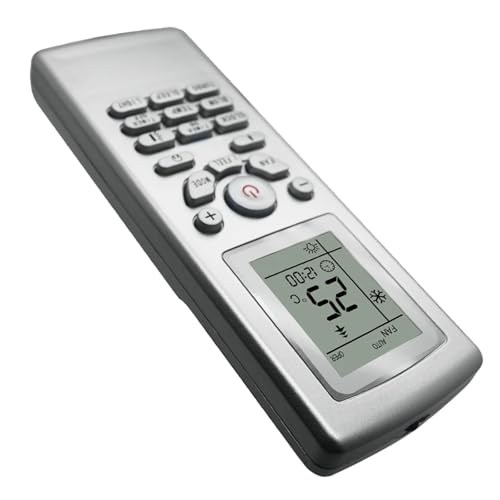 Télécommande de climatiseur YT1F avec écran LCD clair et boutons de commande complets - 6