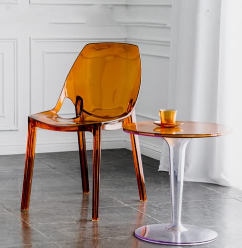 Phil Beauty Folding Table Acrylic Transparent Portable Chair Nordic Founders Use Outdoor Balcony Garden Round Table #TOP12