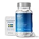NOOP NAD+ Nicotinamide Riboside Chloride – Premium NAD Booster & Anti-Aging Supplement, Alternative zu NMN-Kapseln – vegan & laborgetestet, Made in Schweden, 300 mg | 60 Kapseln