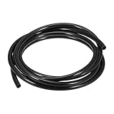 uxcell 空気圧エアチューブ 外径10mm x内径6.5mm x長さ3 M PUポリウレタン 空気圧縮機チューブホース パイプ 黒