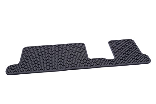 Tapis de sol troisième rangée GM ébène imperméable nervures profondes